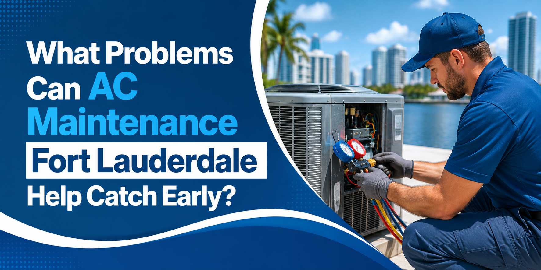 What Problems Can AC Maintenance Fort Lauderdale Help Catch Early?